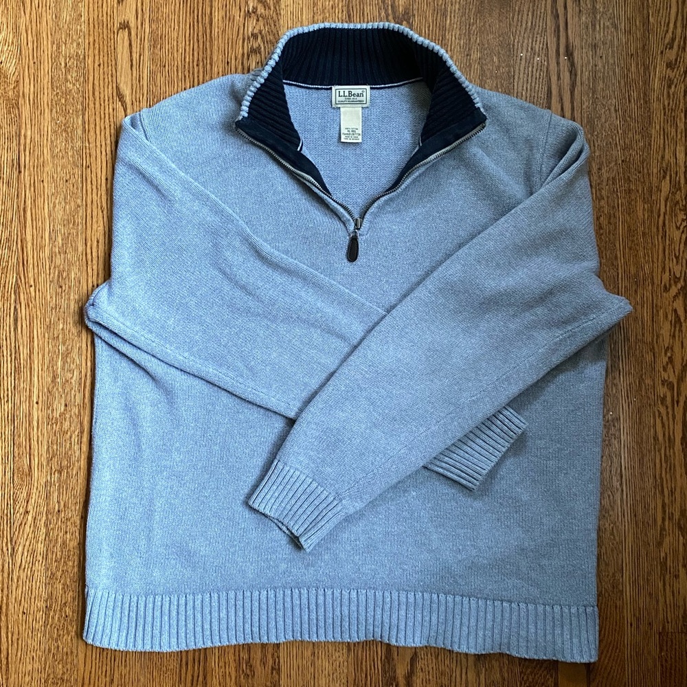 LLBean Quarter Zip